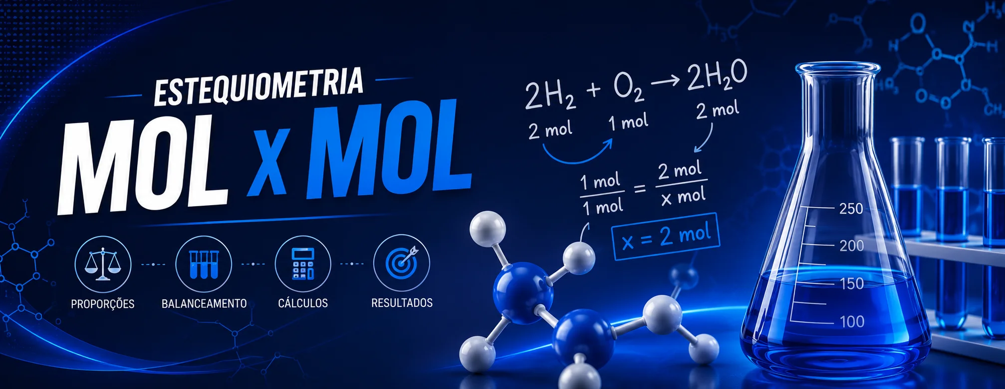 Estequiometria - MOL x MOL