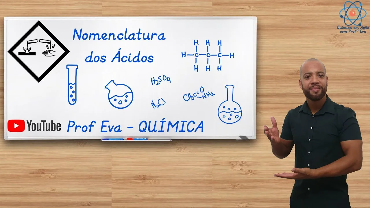 Nomenclatura dos Ácidos | Prof. Eva - Química