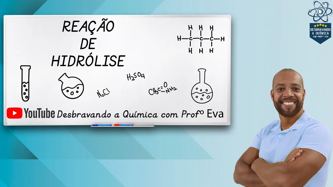 Reação de Hidrólise | Prof. Eva - Química
