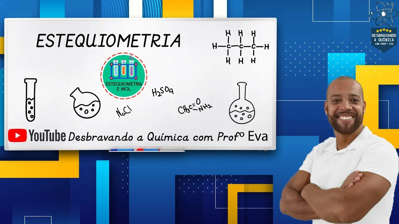 Estequiometria - MOL x MOL | Prof. Eva - Química