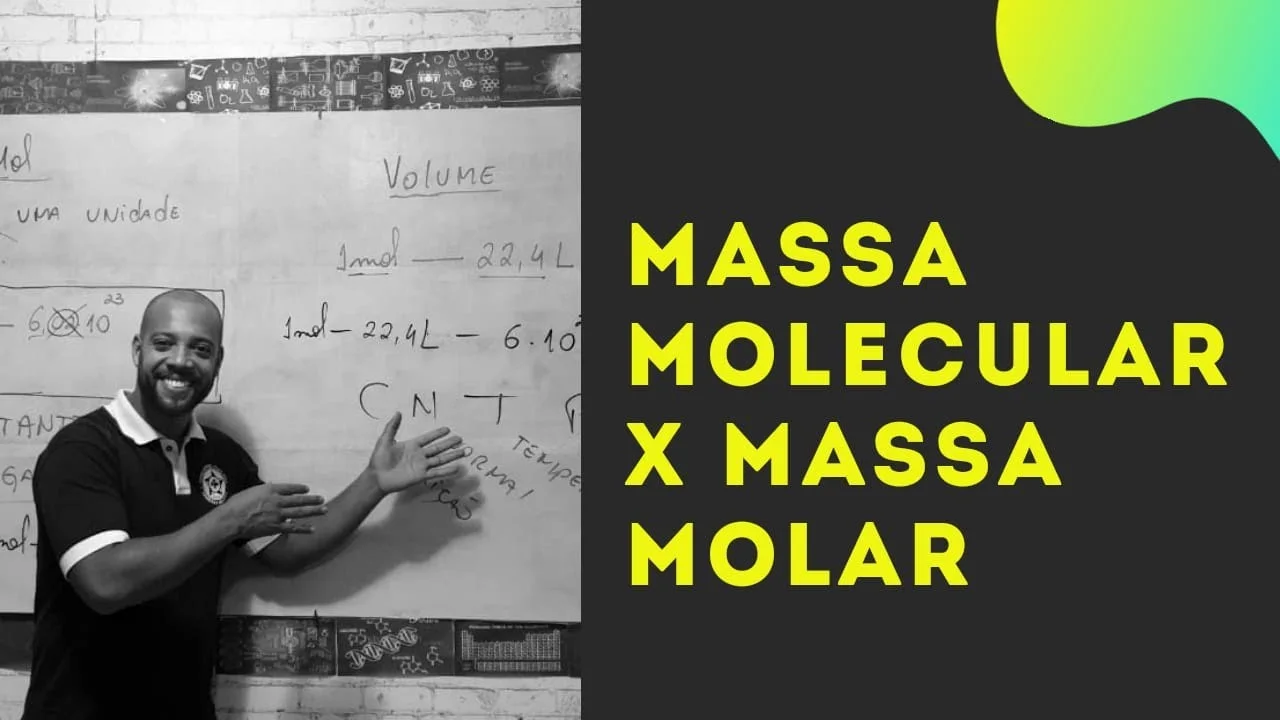 Massa Molecular x Massa Molar | Prof Eva - Química